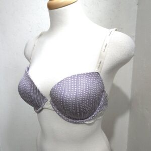 Calvin Klein | Purple Patterned Padded Bra 36C